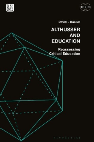 Cover of Althusser and Education