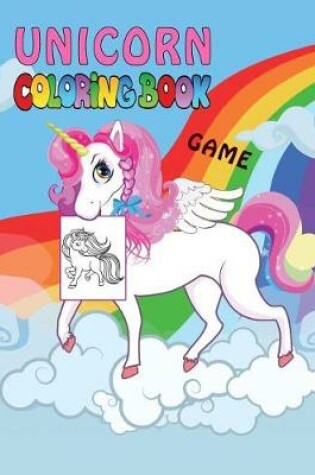 Cover of Unicorn Coloring Book Game