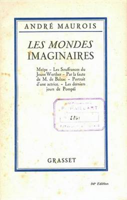 Book cover for Les Mondes Imaginaires