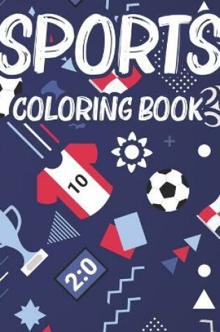 Cover of Sports Coloring Book