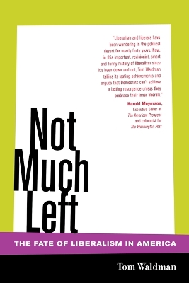 Book cover for Not Much Left