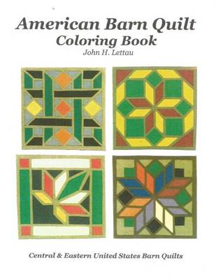 Book cover for American Barn Quilt Coloring Book