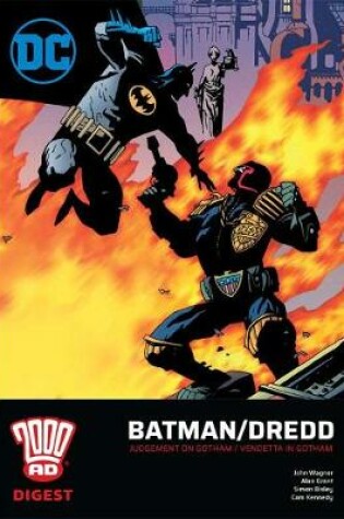 Cover of 2000 AD Digest: Judge Dredd/Batman
