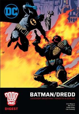 Book cover for 2000 AD Digest: Judge Dredd/Batman