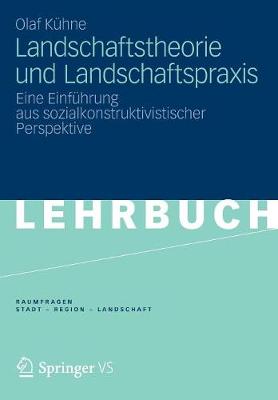 Book cover for Landschaftstheorie Und Landschaftspraxis