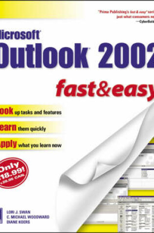 Cover of Microsoft Outlook XP Fast and Easy