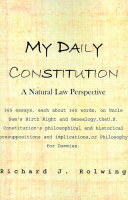 Book cover for My Daily Constitution