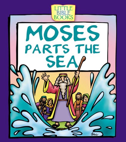 Book cover for Moses Parts the Sea