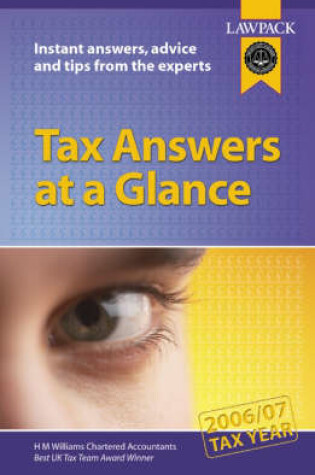 Cover of Tax Answers at a Glance