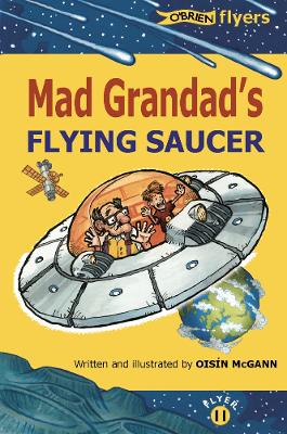 Book cover for Mad Grandad's Flying Saucer