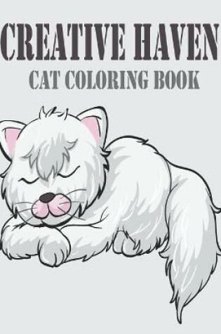 Cover of Creative Haven Cat Coloring Book