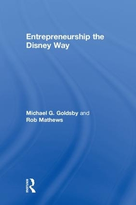 Book cover for Entrepreneurship the Disney Way