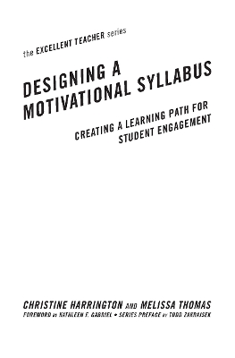 Cover of Designing a Motivational Syllabus