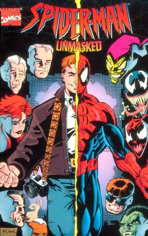 Book cover for Spider-Man Unmasked