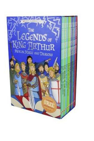Cover of The Legends of King Arthur: Merlin, Magic, and Dragons