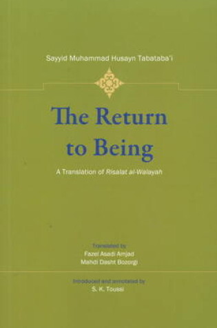 Cover of Return to Being