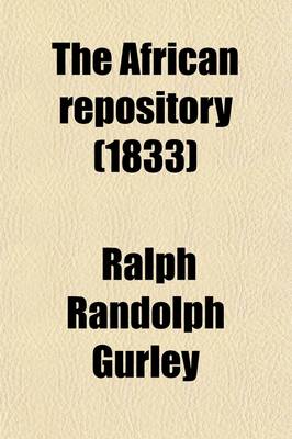 Book cover for The African Repository (Volume 8)