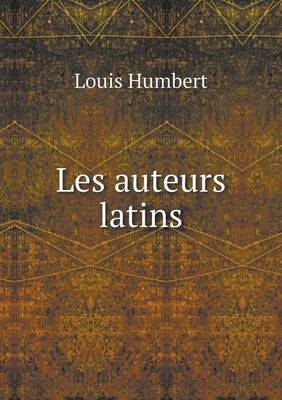 Book cover for Les auteurs latins