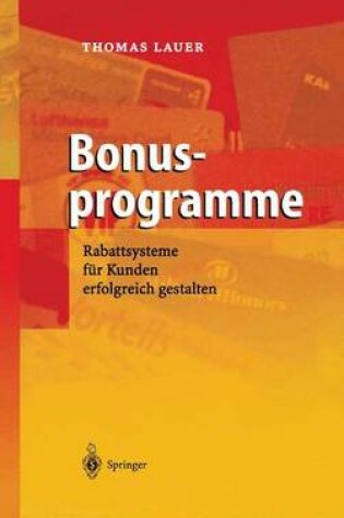 Cover of Bonusprogramme