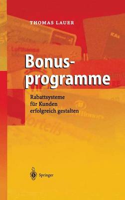 Book cover for Bonusprogramme