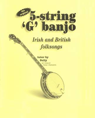 Book cover for 5-string 'G' Banjo Irish and British Folksongs