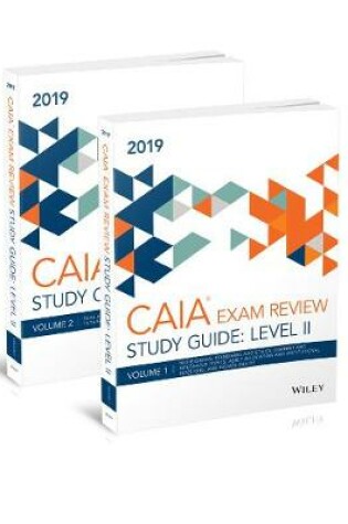 Cover of Wiley Study Guide for 2019 Level II CAIA Exam