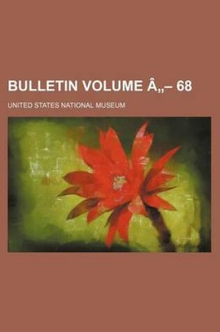 Cover of Bulletin Volume a - 68