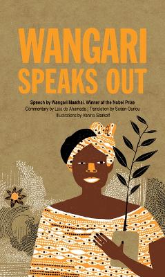 Book cover for Wangari Speaks Out