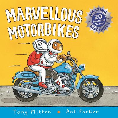 Book cover for Marvellous Motorbikes