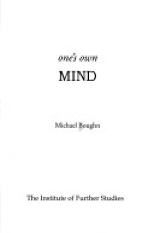 Cover of Mind