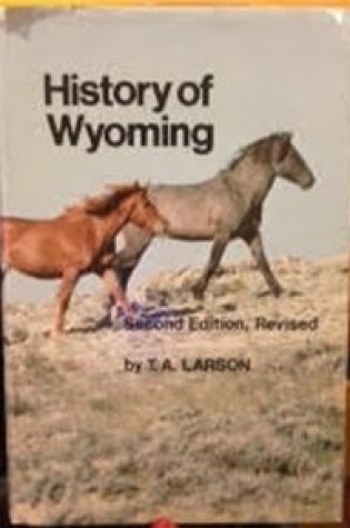 Cover of History of Wyoming