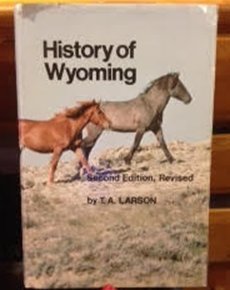 Book cover for History of Wyoming