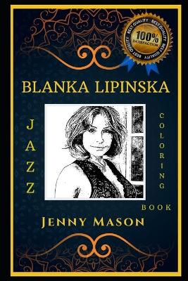 Book cover for Blanka Lipinska Jazz Coloring Book