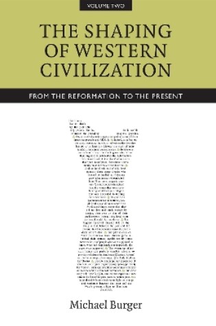 Cover of The Shaping of Western Civilization