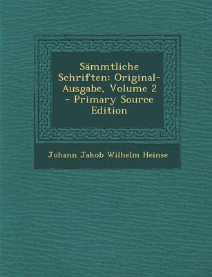 Book cover for Sammtliche Schriften