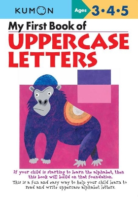 Book cover for My First Book of Uppercase Letters