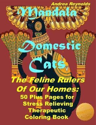 Book cover for Mandala Domestic Cats The Feline Rulers Of Our Homes