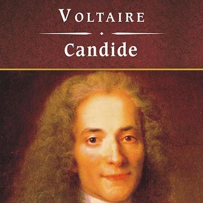 Book cover for Candide, with eBook