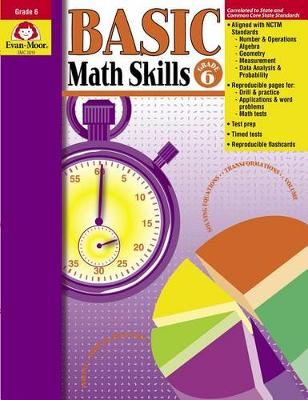 Book cover for Basic Math Skills Grade 6