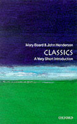 Book cover for Classics: A Very Short Introduction