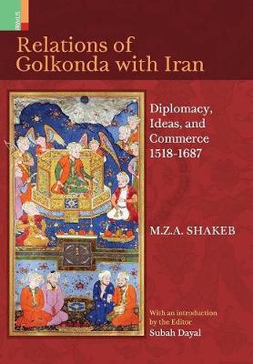 Cover of Relations Of Golkonda with Iran