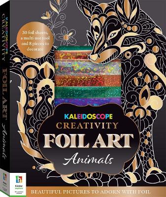 Book cover for Kaleidoscope Creativity Foil Art Animals