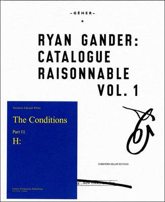 Book cover for Ryan Gander