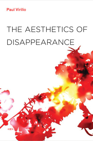 Cover of The Aesthetics of Disappearance
