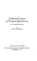 Book cover for Collected Poems of Thomas Macgreevy