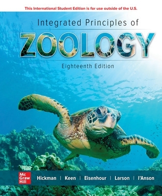 Book cover for ISE Integrated Principles of Zoology