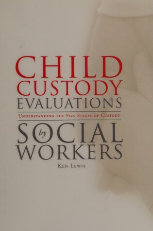 Cover of Child Custody Evaluations by Social Workers