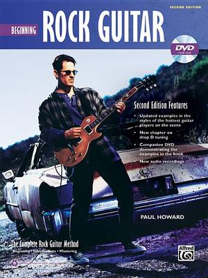Book cover for Beginning Rock Guitar