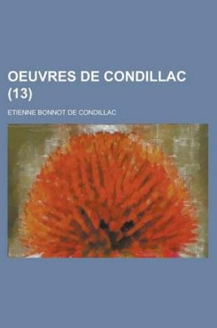 Cover of Oeuvres de Condillac (13)