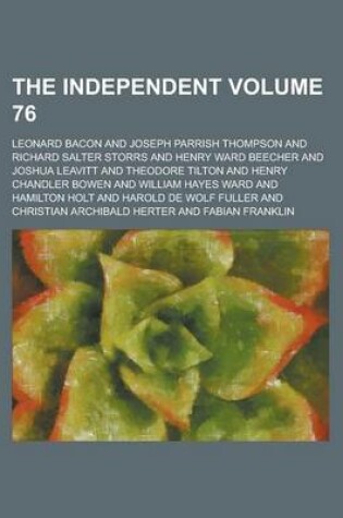 Cover of The Independent Volume 76